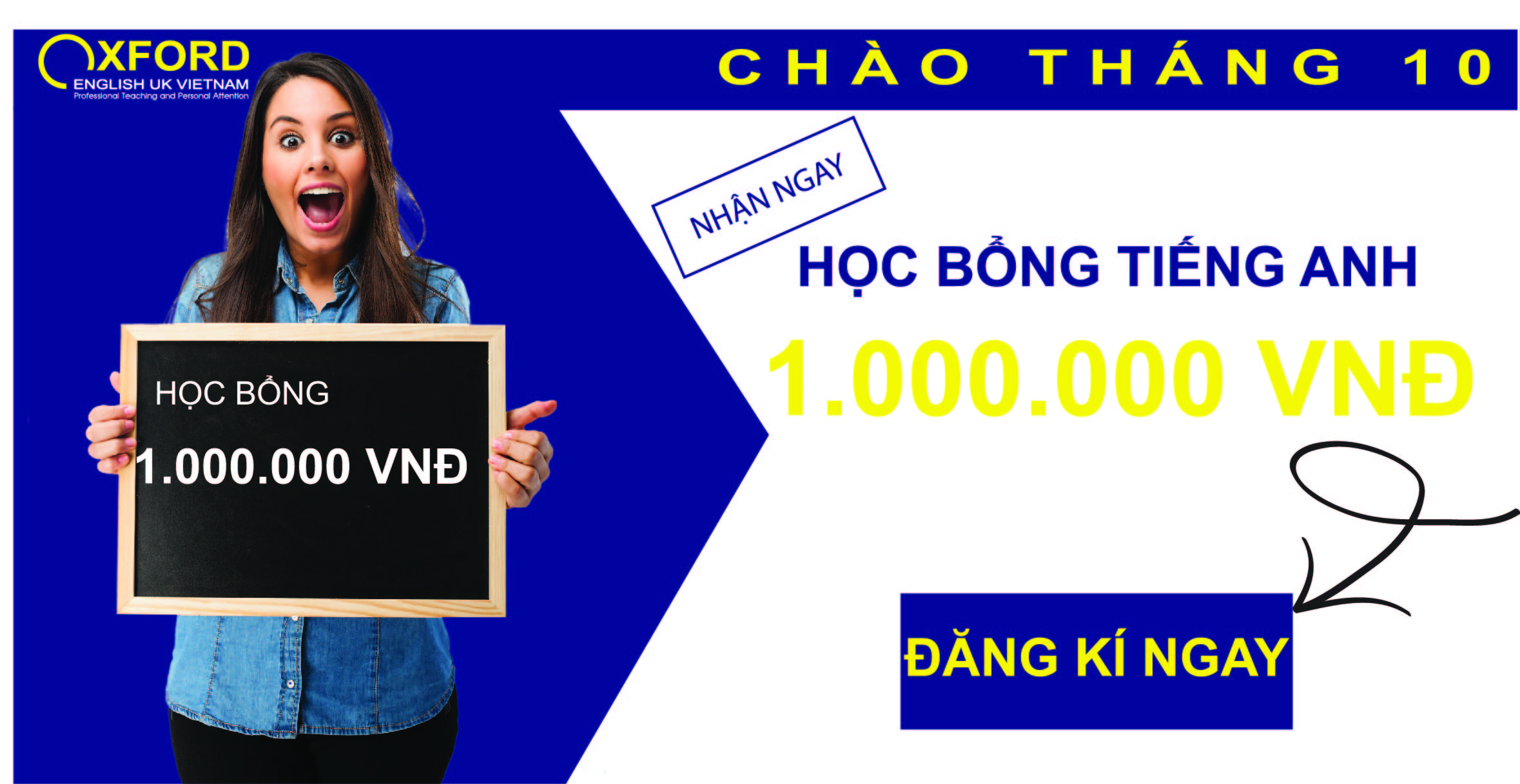 Chương trình học bổng tháng 10