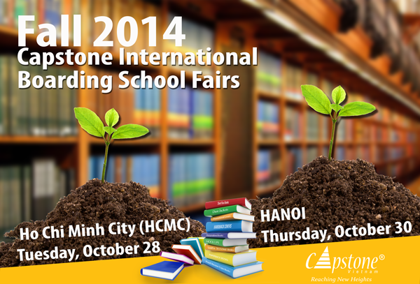 International Boarding School Fairs in Ho Chi Minh City & Hanoi – 30th October 2014